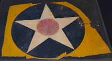 1930's - WW2 US Army Air Corps AAC AAF Fuselage Canvas Cut Roundel Early Trainer picture