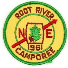 1961 North East District Root River Camporee Milwaukee County Council Patch WI picture