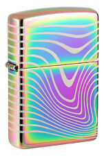 Zippo Wavy Pattern Design Multi Color Windproof Lighter, 48775 picture