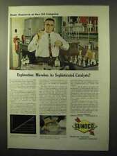 1964 Sunoco Oil Ad - Microbes Sophisticated Catalysts picture