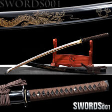 manganese steel GOLD blade Japanese samurai Sword Katana cool  picture