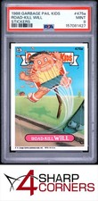 1988 GARBAGE PAIL KIDS STICKERS #475a ROAD-KILL WILL SERIES 12 PSA 9 picture