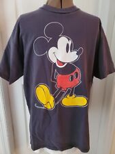 Vtg 90s Mens Mickey Mouse T-Shirt Disney Designs WDW Parks USA Made XL Black EUC picture
