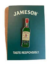 Jameson Enamel Hat Pin Triple Distilled 1780 Irish Whiskey Alcohol Bottle picture
