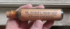 LABELED FREE SAMPLE DR.KILMER'S SWAMP ROOT BINGHAMTON,NY CORK & CONTENTS picture