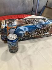 2007 LIMITED EDITION MOUNTAIN DEW HALO 3 GAME FUEL BOX AND Unopened Leaked Can picture
