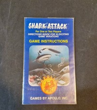 shark attack atari manual  picture