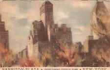 Postcard NY New York City Barbizon Plaza Central Park Unposted Vintage PC H7031 picture