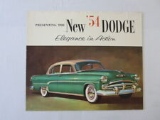 1954 Dodge Sales Brochure Royal V-8 and Coronet Coupe Convertible Sierra + picture