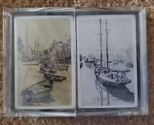 B&B Double Deck Playing Cards - Lionel Barrymore Etchings - Sealed New Rare picture