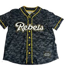 Disney Parks Star Wars Rebels Baseball Jersey # 77 Shirt Top Size L picture