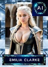 2023 Preeminence AI Card Emilia Clarke Game Of Thrones ⭐️ /50 picture