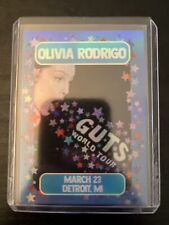 Olivia Rodrigo GUTS World Tour Exclusive Trading Card Detroit, MI picture