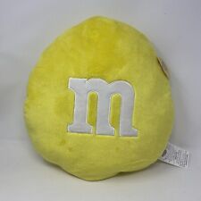 Mars M&M's World Large Yellow Plush Cushion/Pillow 16