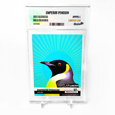 EMPEROR PENGUIN Art Card 2023 GleeBeeCo Holo Creatures Slabbed #PPP6-L Only /49 picture