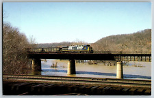 Harpers Ferry, WV - CSX AC4400 CW #26 - Train, Railroad - Vintage Postcard picture
