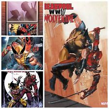 Deadpool Wolverine WWIII Set Of 4 Kubert Liefeld Dell'Otto Variants PRESALE 5/1 picture
