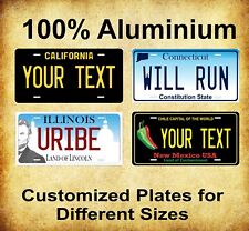 Any Design Any Text Personalize Vehicle Car Auto OR Motorcycle License Plate Tag picture