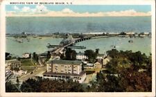 postcard Birds Eye View Of Highland Beach New Jersey A8 picture