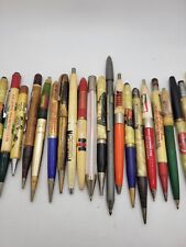 Lot Of 25 Vintage Pens Advertising/petrolana/gas/oil/auto picture