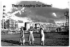 They're Juggling Our Genes, Nuclear Free World - Postcard  picture