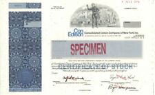 Con Edison Consolidated Edison Co. of New York, Inc. - Specimen Stock Certificat picture