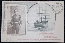 3x Robert Falcon Scott's British National Antarctic Expedition 1901 Postcards picture