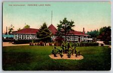 Salem, NH - Canobie Lake Park, The Restaurant - Vintage Postcard picture