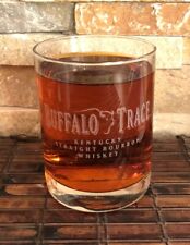BUFFALO TRACE Kentucky Straight Bourbon Collectible Whiskey Glass picture