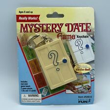 Mystery Date Game Keychain Basic Fun Hasbro Backpack Clip NOS 2002 picture