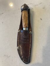 Vintage 1940s-50s Mora Fixed Blade Knife. Made In Sweden, 5”, VG Condition picture