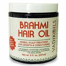 Brahmi Oil Ayurvedix Hair Growth Oil w/ Saffron for Dry Scalp 8 fl.oz. picture