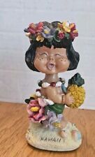 Vintage Hawaiian Hula Girl Bobblehead Wobble Body Hawaii 5