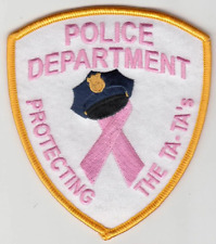 Breast Cancer Awareness Police Protecting Ta-Ta's Pink Patch (4
