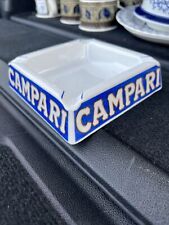 Vintage 1960’s Mid-Century Campari Italy Ceramic Ashtray picture