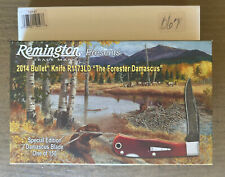 REMINGTON 2014 BULLET FORESTER DAMASCUS  FOLDING KNIFE R1173LD /150 NEW IN BOX picture