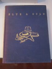 1936 THE UNIVERSITY OF CALIFORNIA YEAR BOOK - BLUE AND GOLD - VERY HEAVY picture