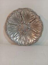 RWP The Wilton Co Pewter Floral Bowl Large Serving 11.5