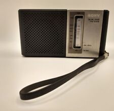 Vintage Sony AM-FM Transistor Radio Model TFM-6060W Antenna Radio Tested picture