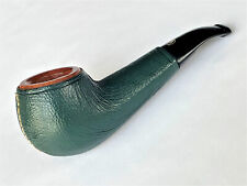 Vintage Big Ben Green Leather Nosewarmer Made in Holland Tobacco Pipe - NOS picture