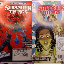 STAMPED 2019-20 FCBD Stranger Things Set Promotional Giveaway Comic Books FREE S picture