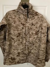 USMC GoreTex Lightweight Exposure Large Long Desert Marpat Jacket picture