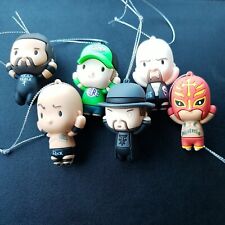 2022 WWE WWF  HALLMARK MYSTERY CHRISTMAS FIGURES ORNAMENT COMPLETE SET picture