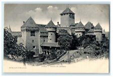 c1910's Entrance To Castle Veytaux Switzerland Antique Postcard picture