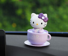 purple Hello Kitty Moving Head Solar Car Decoration US Seller picture