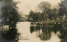Postcard RPPC C-1910 Massachusetts Canal Saugus NA24-1578 picture