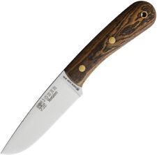 Joker Montanero Bocote Wood 14C28N Sandvik Fixed Blade Knife w/ Sheath CB134 picture
