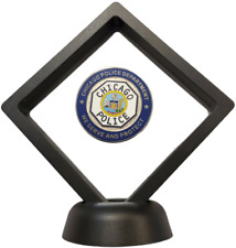 Chicago Police Octagon Challenge Coin with PVC Pouch and Free Display Case picture