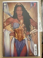 NUBIA AND THE AMAZONS 1 NM/NM+ JOSHUA SWABY VARIANT COVER MARVEL COMICS 2021 picture