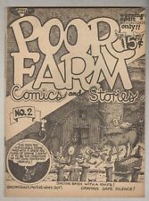 Poor Farm Comics and Stories #2 G/VG 1975 picture